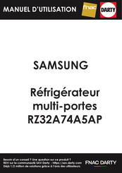 Samsung RZ32A74A5AP Manuel D'utilisation