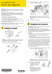 Epson ST-C8000 Guide Rapide