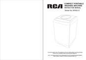 RCA RPW210 Manuel D'instructions