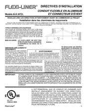 Selkirk Flexi-Liner AFCL Directives D'installation