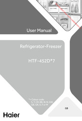 Haier HTF-452D 7 Serie Manuel D'utilisation