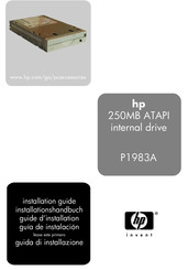 HP 250MB ATAPI Guide D'installation