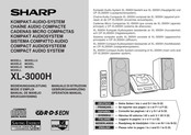 Sharp CP-XL3000H Mode D'emploi
