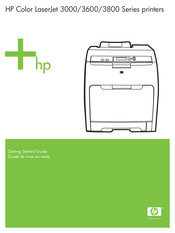 HP Color LaserJet 3600 Série Guide De Mise En Route