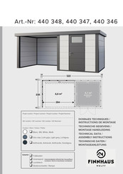 WOLFF FINNHAUS 440 348 Instructions De Montage