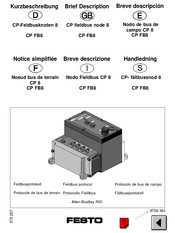 Festo CP FB8 Notice Simplifiee