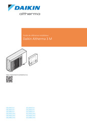 Daikin Altherma 3 M EDLA16D 3V3 Série Guide De Référence Installateur
