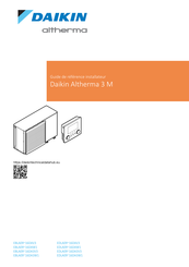 Daikin EBLA09-16DA3W1 Guide De Référence Installateur