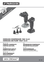 Parkside PALP 16 A1 Traduction Des Instructions D'origine