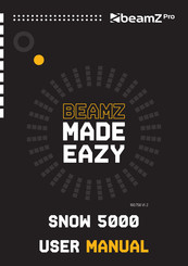 Beamz Pro SNOW 5000 Mode D'emploi