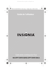 Insignia NS-DPF10WW-09 Guide De L'utilisateur
