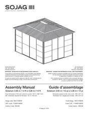 Sojag 355246 Guide D'assemblage