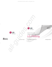 LG LG-P880g Guide De Démarrage Rapide