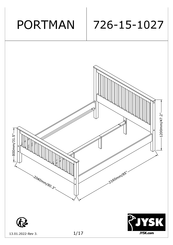 Jysk PORTMAN 726-15-1027 Mode D'emploi