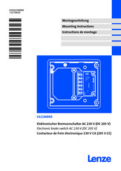 Lenze E82ZMBRB Instructions De Montage