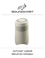 Soundcast OUTCAST JUNIOR Manuel De L'utilisateur