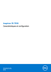 Dell Inspiron 15 7510 Caractéristiques Et Configuration