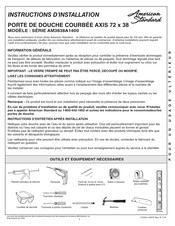 American Standard AM3838A1400 Serie Instructions D'installation