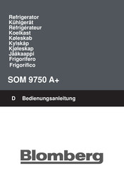Blomberg SOM 9750 A+ Mode D'emploi