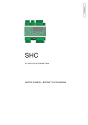 Unical SHC Notice D'installation Et D'utilisation