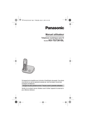 Panasonic KX-TG7301SL Manuel Utilisateur