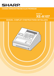 Sharp XE-A107 Manuel D'instructions