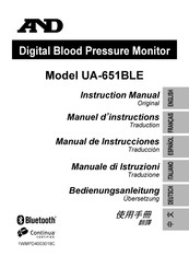 And UA-651BLE Manuel D'instructions