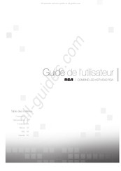 RCA L46FHD37 Guide De L'utilisateur