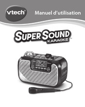 VTech SuperSound KARAOKE Manuel D'utilisation