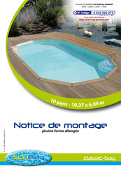 SunBay PIANOSA Notice De Montage