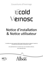 Albon Vernosc Notice D'installation Et Utilisateur