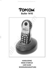 Topcom Butler 1410 Mode D'emploi