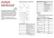 Avaya 3735 Guide De Référence Rapide