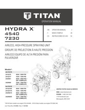 Titan HYDRA X 4540 Mode D'emploi