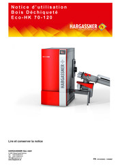 HARGASSNER Eco-HK 100 Notice D'utilisation