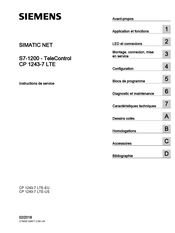Siemens CP 1243-7 LTE Instructions De Service