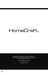 Homecraft HCSK12BK Consignes Et Recettes