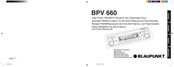 Blaupunkt BPV 660 Mode D'emploi