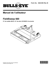 Toro BULLS-EYE FieldSweep 660 Manuel De L'utilisateur