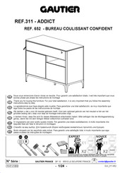 Gautier 311 652 Instructions De Montage