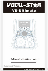 Vocal-Star VS-Ultimate Manuel D'instructions