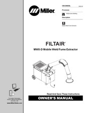 Miller Filtair MWX-D Manuel D'utilisation