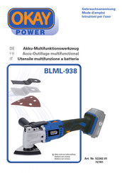 OKAY power BLML-938 Mode D'emploi