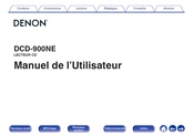 Denon DCD-900NE Manuel De L'utilisateur