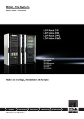Rittal LCP Inline CW Notice De Montage, D'installation Et D'emploi