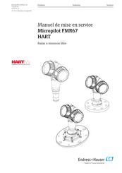 Endress+Hauser Micropilot FMR67 HART Manuel De Mise En Service