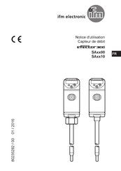 IFM Electronic efector 300 SA 00 Serie Notice D'utilisation