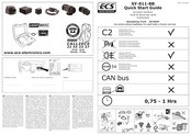 ECS Electronics SY-011-BB Guide De Démarrage Rapide