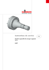 Hainbuch T213 KAPP Instructions De Service