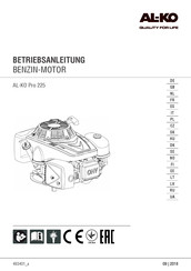 AL-KO Pro 225 Mode D'emploi